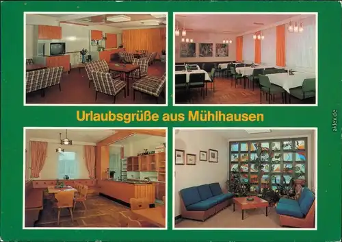 Mühlhausen, Vogtland Bad Elster Betriebsferienheim des VEB KFZ-Werk   1986
