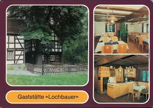 Plauen (Vogtland) Betriebsferienheim - Gaststätte "Lochbauer" MB 1986