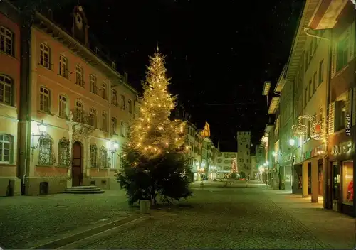 Waldshut-Tiengen Kaiserstraße - Weihnachtsstimmung 1992