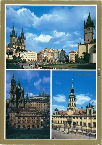 Prag Praha Altstädter Ring, Kleinseitner Ring, das Loretto 1989