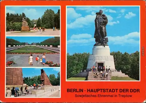 Alt-Treptow-Berlin Sowjetisches Ehrenmal 1979