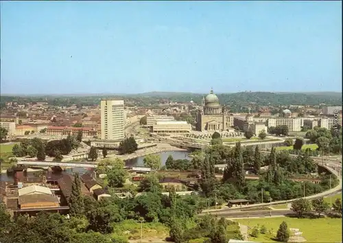 Potsdam Panorama-Ansicht Ansichtskarte  1987