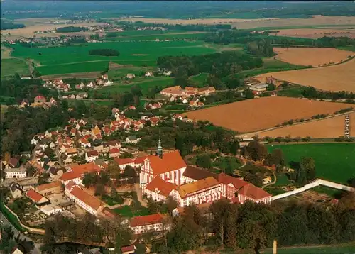 Panschwitz-Kuckau Pančicy-Kukow Abtei St. Marienstern - Luftbild 2000