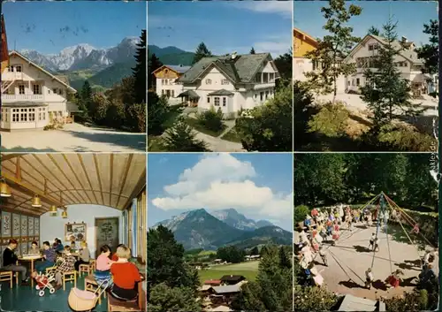Schönau am Königssee Kinderheim Buchenhaus - Außen- und Innenansicht 1961