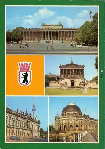 Berlin Altes Museum, National-Galerie, Museum für Deutsche Geschichte,   1985