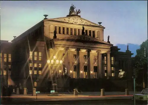 Mitte Berlin Konzerthaus (Altes Schauspielhaus) Ansichtskarte   1986