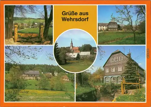 Wehrsdorf Sohland (Spree)   Ansichten aus der Stadt und dem Umland 1986