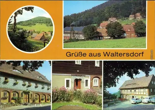 Waltersdorf-Großschönau (Sachsen) Sonneberg   Konsumgaststätte "Grenzbaude 1985