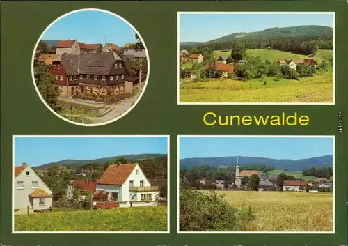 Cunewalde (Oberlausitz) Kumwałd   Czorneboh, Ortsteil Klipphausen 1983