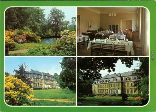Doberschau Gaußig    Universität Dresden mit Parkansicht Innenraumansicht 1982