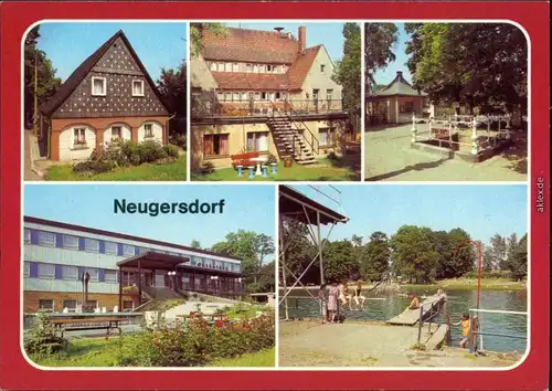 Neugersdorf Umgebindehaus, Jugendherberge   Spreequelle, Poliklinik 1983