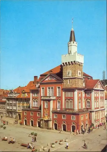 Löbau Rathaus Ansichtskarte 1983