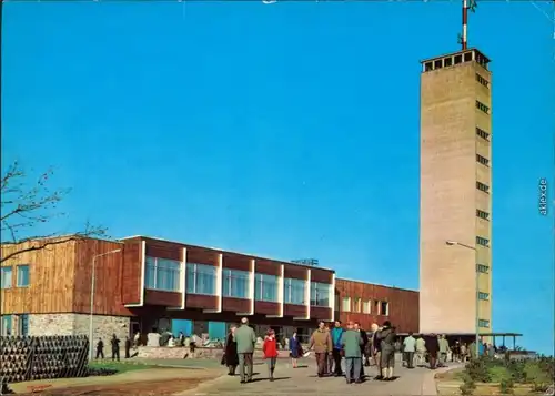 Oberwiesenthal HOG Fichtelberghaus und Aussichtsturm 1975