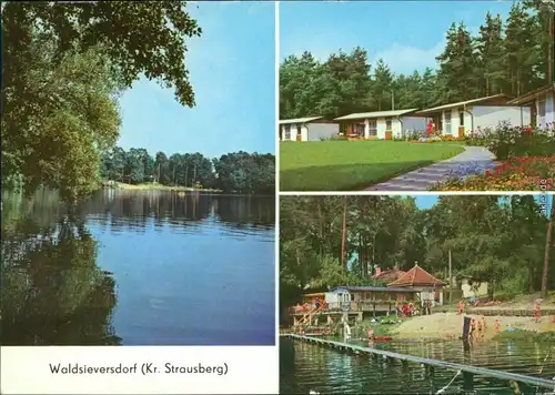 Waldsieversdorf Bungalows Schulungszentrums, AHB intermed-export-import  1980