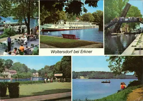 Woltersdorf HOG "Strand-Café", Luxusschiff der Weißen Flotte   1977