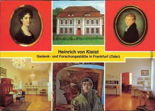 Frankfurt (Oder) Heinrich von Kleist (Gedenk- und Forschungsstätte)  1982