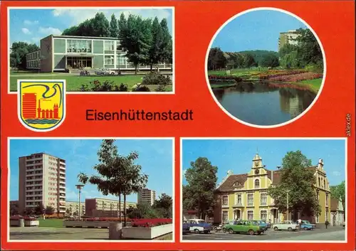 Eisenhüttenstadt Stalinstadt  Pionierhaus  Diehloer Straße Lilienthal-Ring 1983