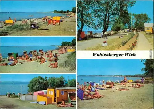 Gramkow Strand Ansichtskarte  1982