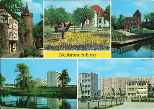 Neubrandenburg  Erich-Weinert- und Friedrich-Wolf-Oberschule  Oststadt 1976