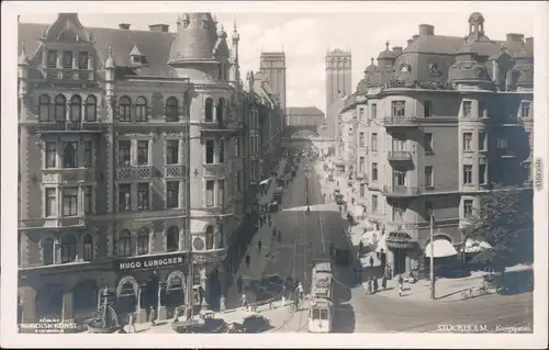 Stockholm Kungsgatan (Königsstraße) 1932