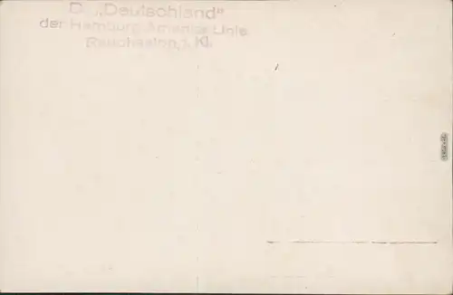  D. Deutschland der Hamburg-Amerika-Linie - Rauchsalon 1. Kl. 1925 Privatfoto