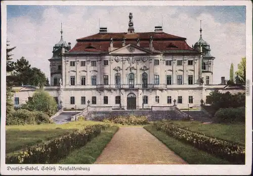 Deutsch Gabel Jablonné v Podještědí Schloß Neualtenburg b Liberec 1930