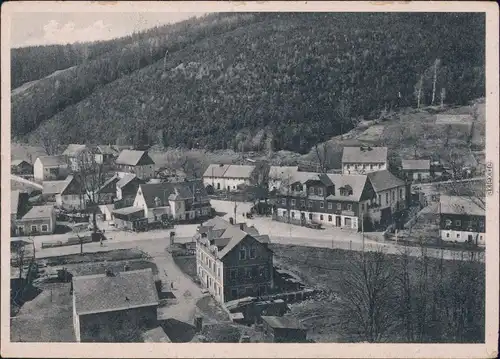 Niederpöbel-Dippoldiswalde Blick über Niederpöbel (Ost-Erzgebirge) 1932