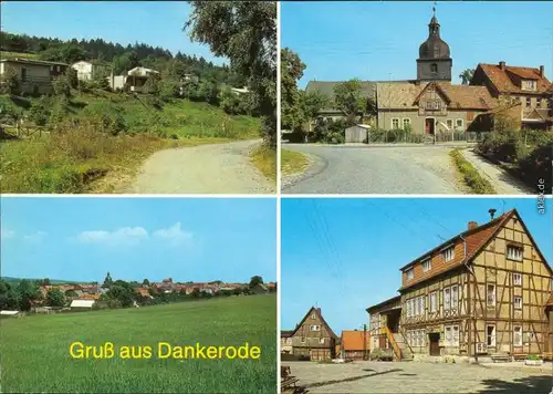 Dankerode Bungalowsiedlung, Anger,   Konsum-Gaststätte "Zur Linde" 1987