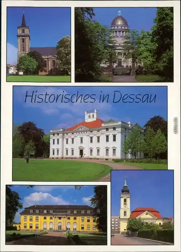 Dessau Johanniskirche, Mausoleum, Schloß Georgium - Mosigkau, Georgenkirche 1995