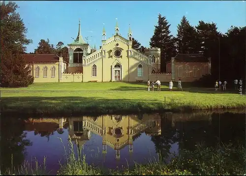 Wörlitz Oranienbaum  Schlösser und Gärten Landschaftsgarten Gotisches Haus 1989