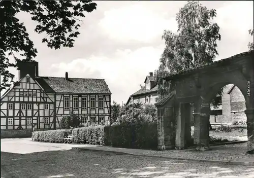 Worbis Leinefelde Torbogen vor dem Heimatmuseum Ansichtskarte  1978