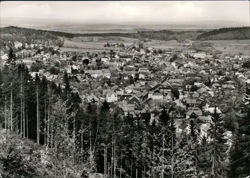 Friedrichroda Panorama-Ansicht 1979