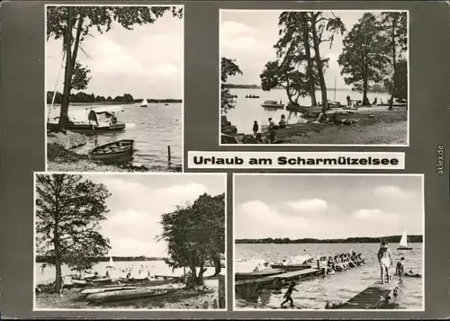 Bad Saarow Scharmützelsee Ansichtskarte 1968