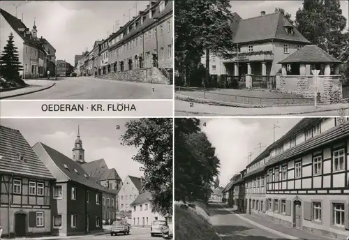 Oederan 1 Freiberger Straße 2 Feierabendheim  Fachwerkhäuser Ehrenzug 1982