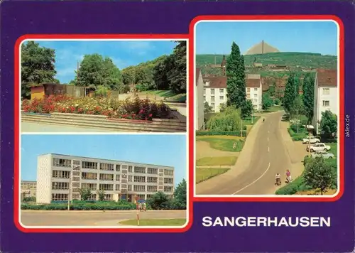 Sangerhausen An der Walkmühle Oberschule  Südsiedlung - Leninstraße 1980