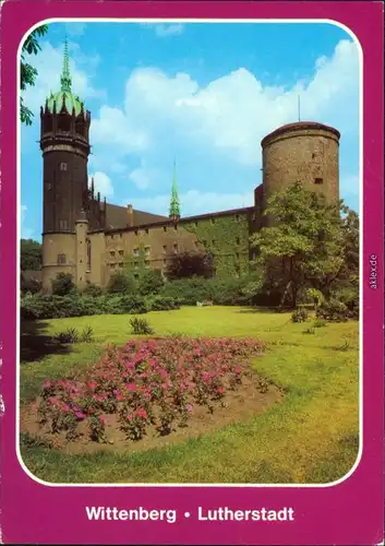 Lutherstadt Wittenberg Schloss und Schlosskirche 1981