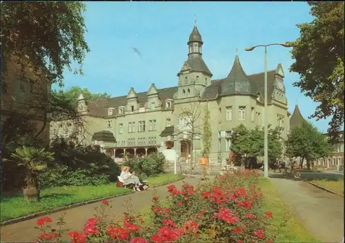 Bad Schmiedeberg Städtisches Kurhaus Ansichtskarte 1981
