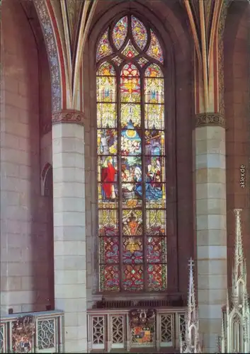 Wittenberg Schloßkirche: Emporenfenster in Glasmalerei 1981