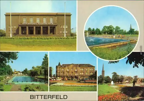 Bitterfeld Kulturpalast "Wilhelm Pieck", Im   Walter-Rathenau-Straße 1982