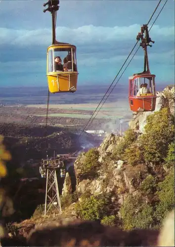 Ansichtskarte Thale (Harz) Personenschwebebahn 1983