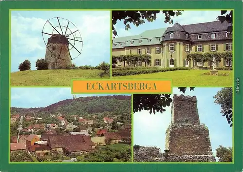 Eckartsberga Mühle, Kinderkurheim, Übersicht, Eckartsburg, Großer Bergfried 1984