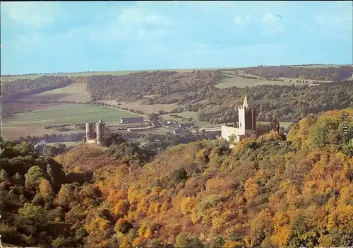 Bad Kösen Rudelsburg und Burg Saaleck 1984