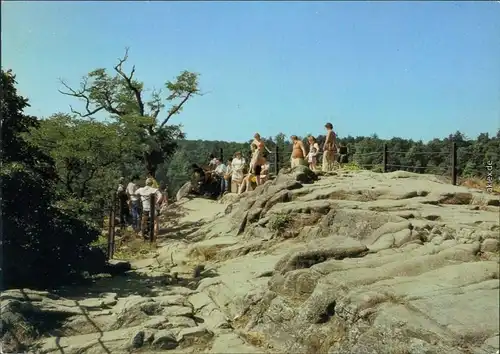 Thale (Harz) Roßtrappe  Ansichtskarte  1986