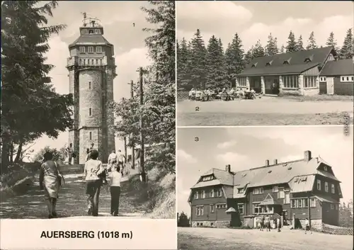 Auersberg (Erzgebirge)  Selbstbedienungsgaststätte,   Wismut-Handel 1981