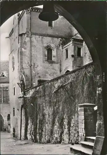 Ansichtskarte Kriebstein Burg - Innenhof 1978