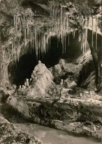 Saalfeld (Saale) Grotten: Märchendom mit Gralsburg 1964