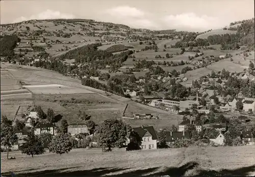 Klingenthal Panorama-Ansicht, Aschberg 1965