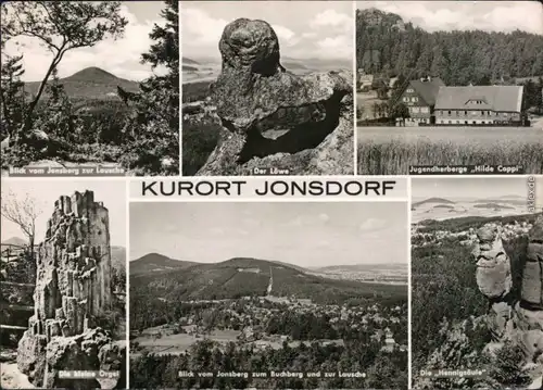 Jonsdorf Lausche, Der Löwe, Jugendherberge "Hilde Coppi" Buchberg   1967