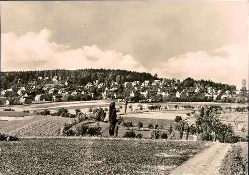 Hartha Panorama-Ansicht  Ansichtskarte 1971