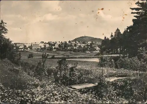 Altenberg (Erzgebirge) Panorama-Ansicht 1964